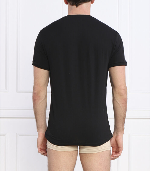 T-shirt Emporio Armani z krótkim rękawem z bawełny w stylu casual