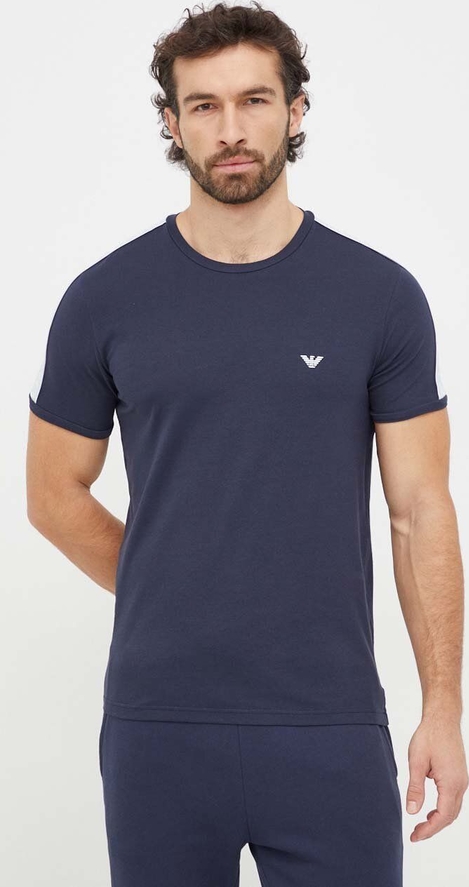 T-shirt Emporio Armani z nadrukiem w stylu casual