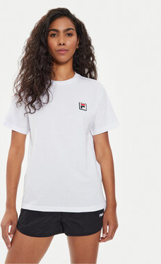 T-shirt Fila z okrągłym dekoltem z krótkim rękawem