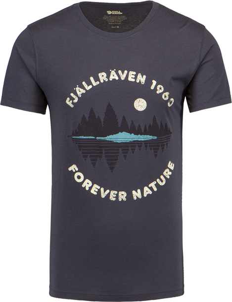 T-shirt Fjällräven z bawełny w młodzieżowym stylu