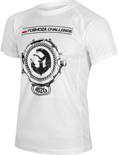 T-shirt Formoza Challenge z tkaniny z krótkim rękawem