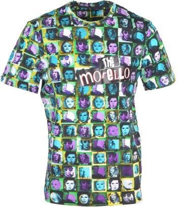 T-shirt Frankie Morello z bawełny