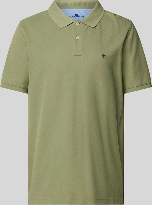 T-shirt Fynch Hatton w stylu casual z krótkim rękawem