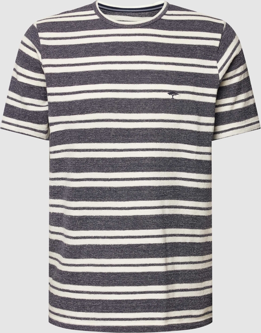 T-shirt Fynch Hatton z bawełny w stylu casual