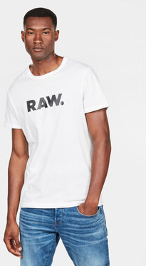 T-shirt G-Star Raw w młodzieżowym stylu z krótkim rękawem