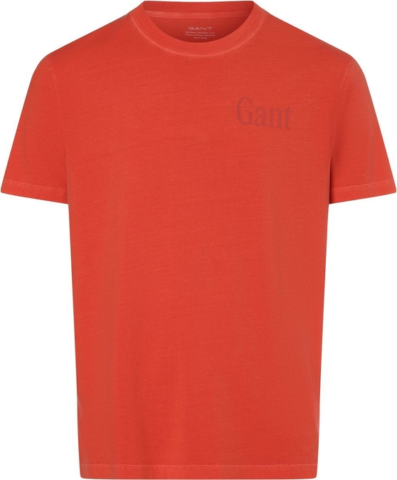 T-shirt Gant w stylu vintage z bawełny