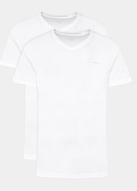 T-shirt Gant z krótkim rękawem w stylu casual