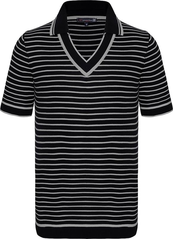 T-shirt Giorgio Di Mare z bawełny w stylu casual