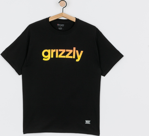 T-shirt Grizzly Griptape z krótkim rękawem z bawełny