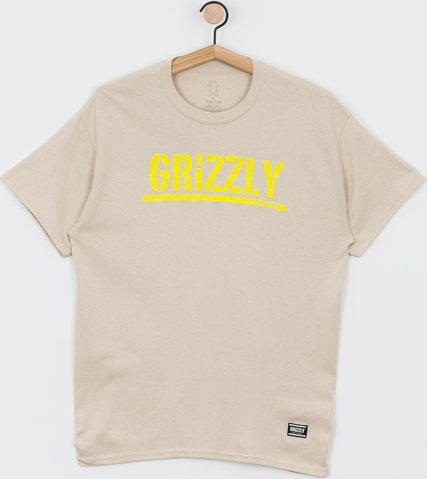 T-shirt Grizzly Griptape z żakardu