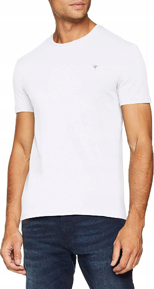 T-shirt Guess w stylu casual z krótkim rękawem z bawełny