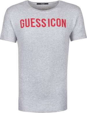 T-shirt Guess z krótkim rękawem z bawełny