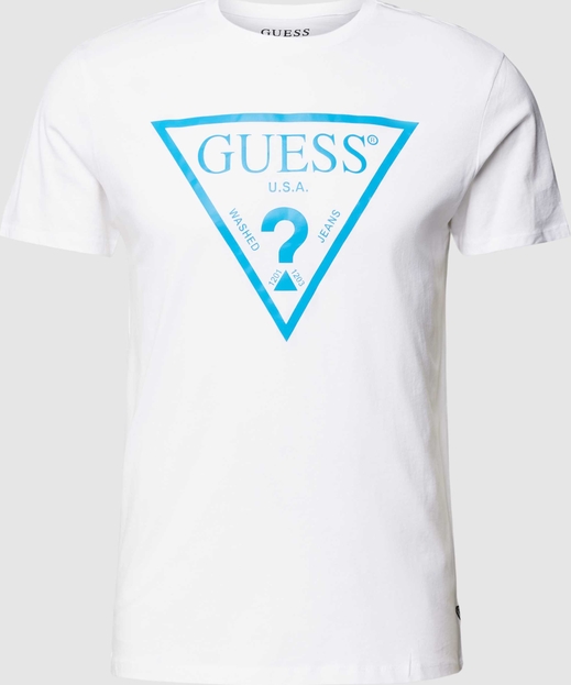 T-shirt Guess z nadrukiem