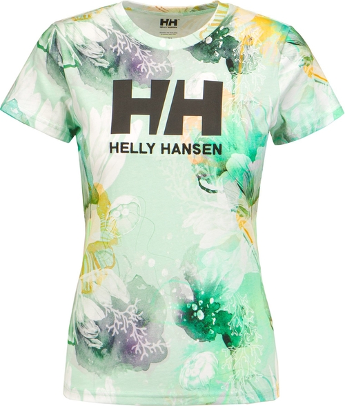 T-shirt Helly Hansen w młodzieżowym stylu z bawełny