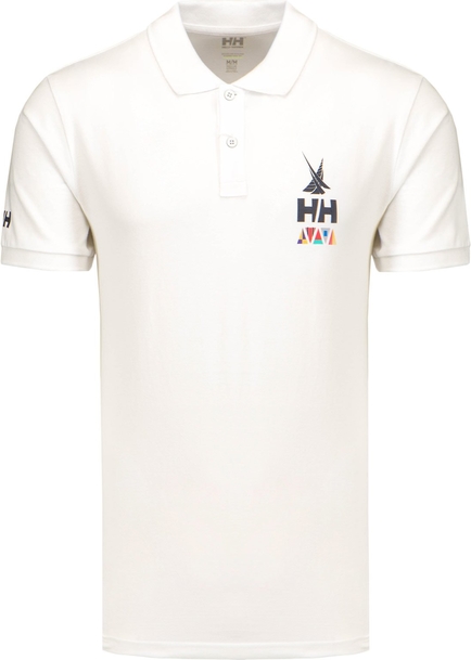 T-shirt Helly Hansen w stylu casual z krótkim rękawem z dzianiny