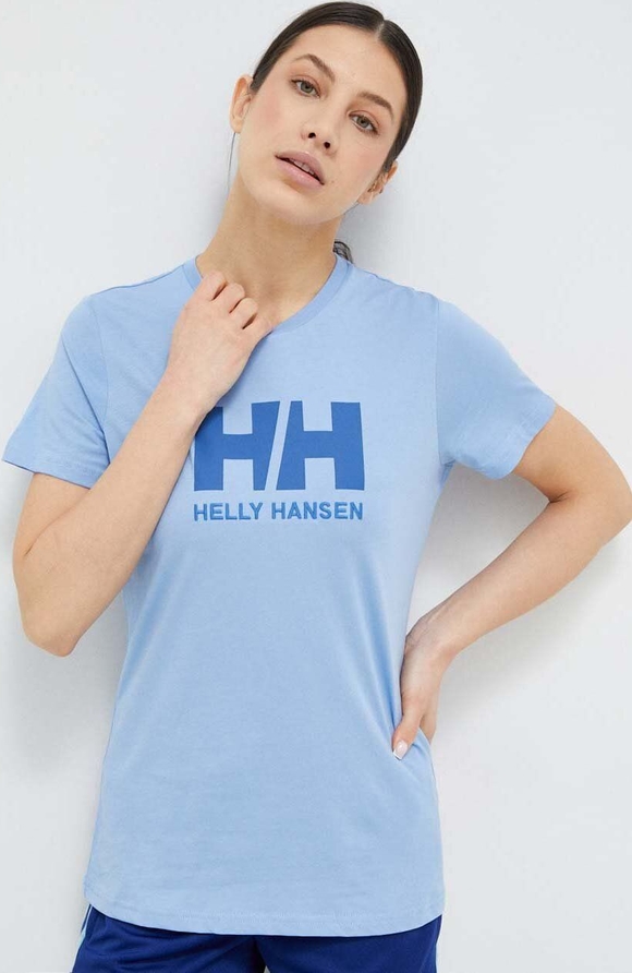 T-shirt Helly Hansen z krótkim rękawem w młodzieżowym stylu