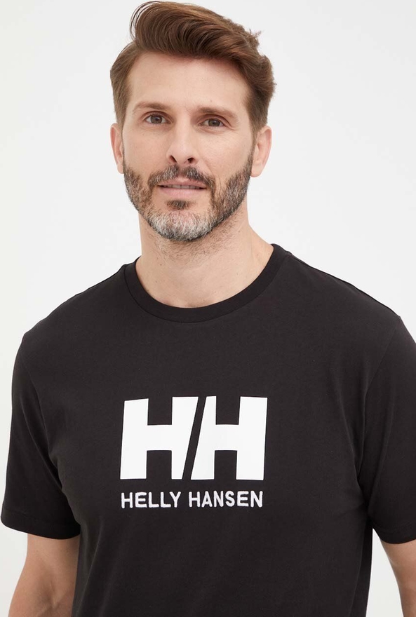 T-shirt Helly Hansen z krótkim rękawem z dzianiny w młodzieżowym stylu
