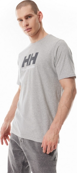 T-shirt Helly Hansen z nadrukiem w młodzieżowym stylu