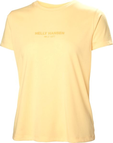 T-shirt Helly Hansen z okrągłym dekoltem w stylu casual z krótkim rękawem