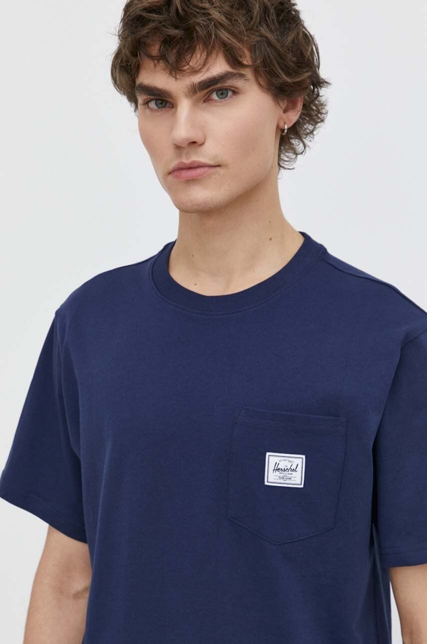 T-shirt Herschel Supply Co. z krótkim rękawem w stylu casual