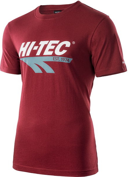 T-shirt Hi-Tec w młodzieżowym stylu z tkaniny