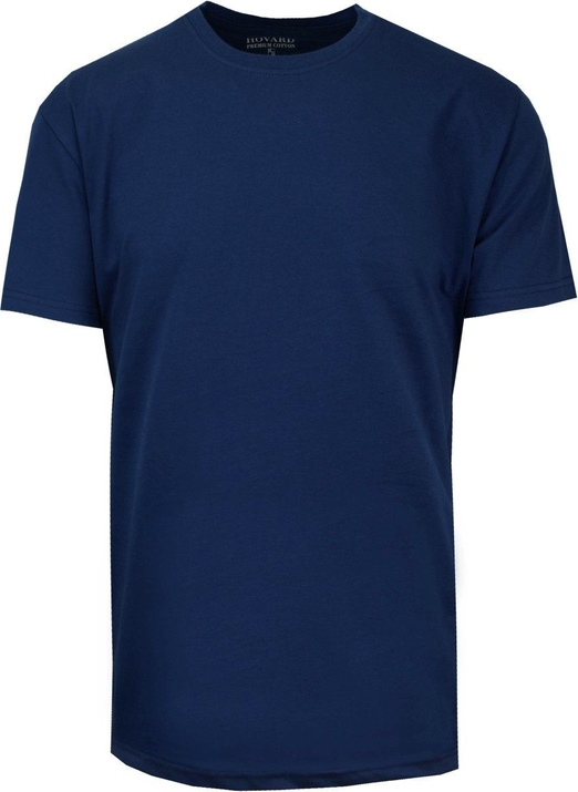 T-shirt Hovard z krótkim rękawem z bawełny w stylu casual