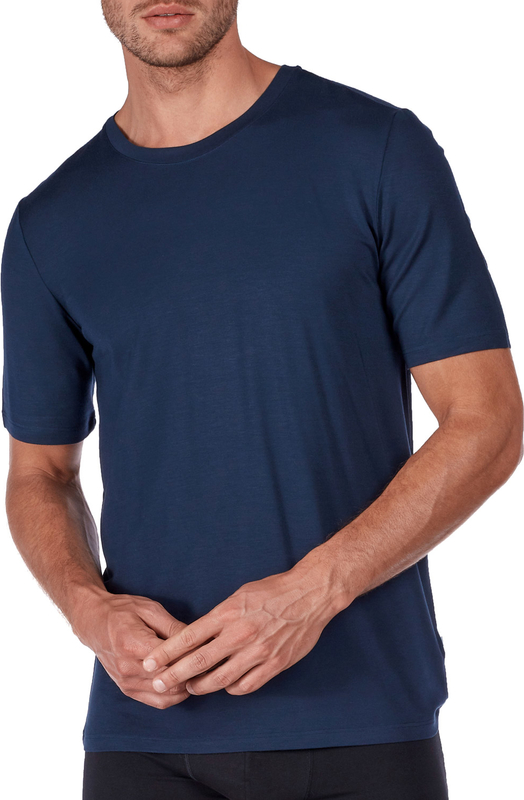 T-shirt Huber w stylu casual z krótkim rękawem