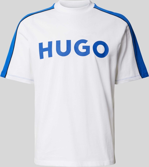 T-shirt Hugo Blue z nadrukiem