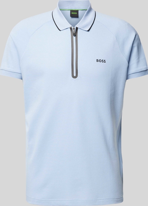 T-shirt Hugo Boss w stylu casual z krótkim rękawem z bawełny
