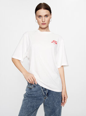 T-shirt Hugo Boss w stylu casual z krótkim rękawem z okrągłym dekoltem