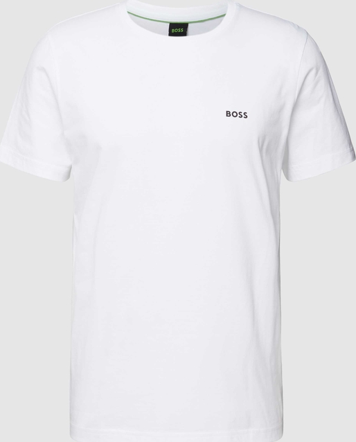 T-shirt Hugo Boss w stylu casual z nadrukiem