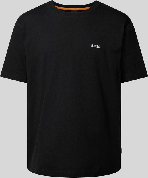 T-shirt Hugo Boss z bawełny w stylu casual z krótkim rękawem