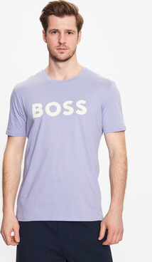 T-shirt Hugo Boss z krótkim rękawem w młodzieżowym stylu