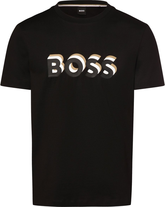 T-shirt Hugo Boss z krótkim rękawem z dżerseju w młodzieżowym stylu