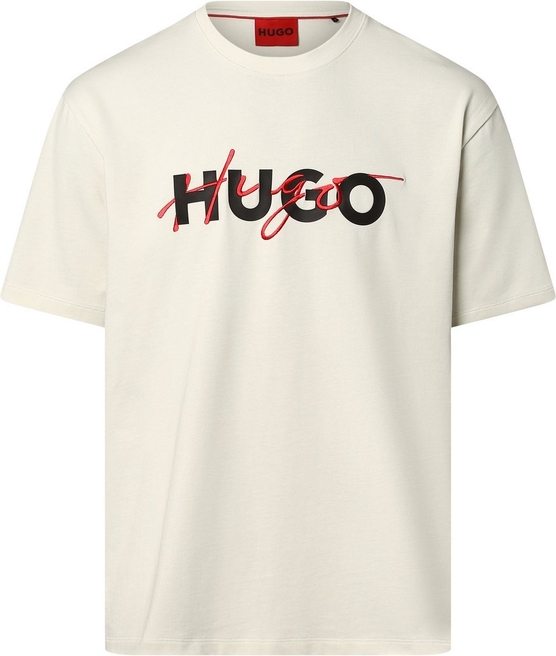 T-shirt Hugo Boss z krótkim rękawem z nadrukiem
