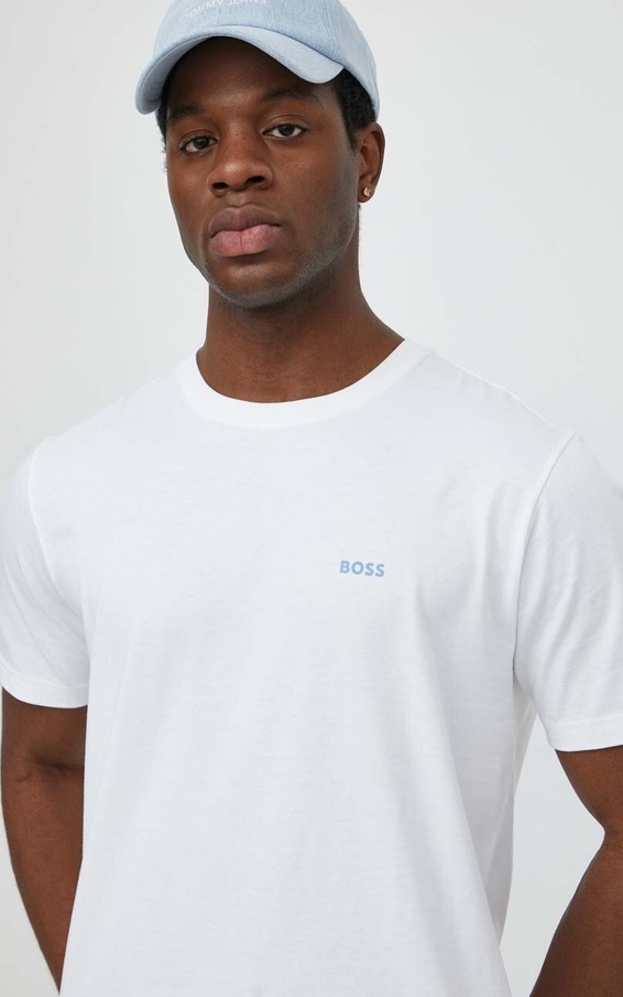 T-shirt Hugo Boss z krótkim rękawem z nadrukiem w stylu casual