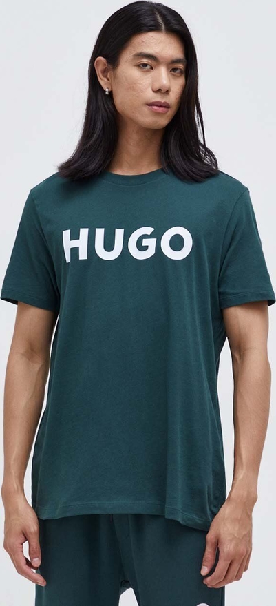 T-shirt Hugo Boss z nadrukiem w sportowym stylu