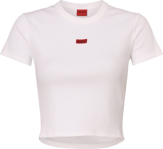 T-shirt Hugo Boss z okrągłym dekoltem w stylu casual