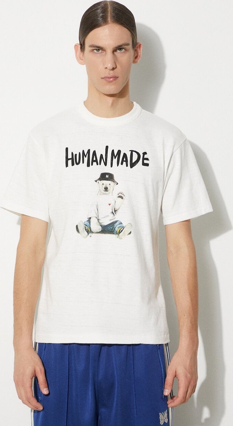 T-shirt Human Made z krótkim rękawem z bawełny z nadrukiem