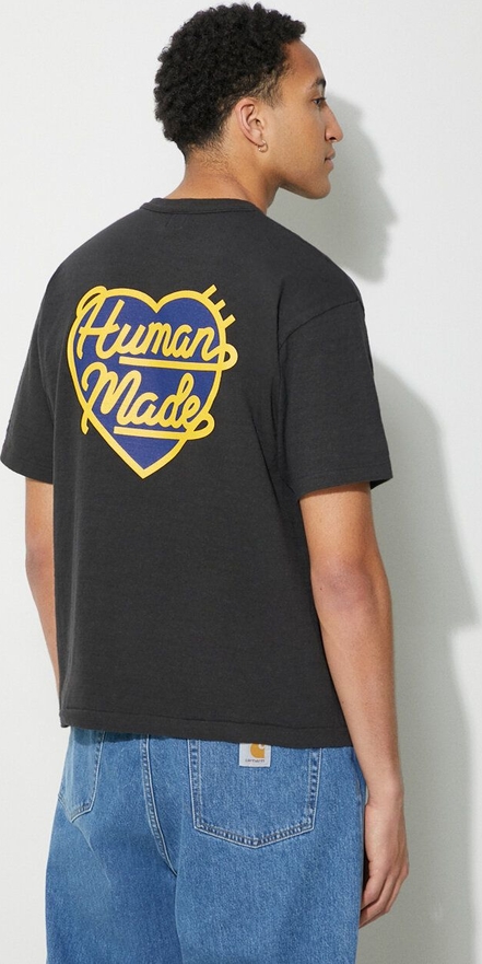 T-shirt Human Made z nadrukiem z bawełny