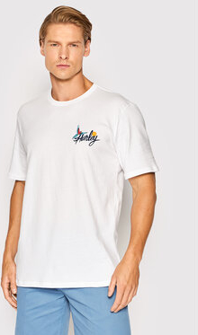 T-shirt Hurley w młodzieżowym stylu z krótkim rękawem