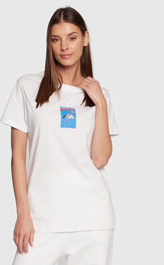 T-shirt Ice Play z okrągłym dekoltem w młodzieżowym stylu z nadrukiem