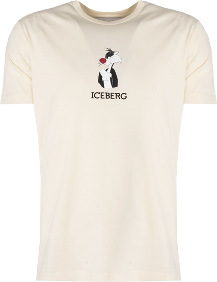 T-shirt Iceberg w stylu klasycznym