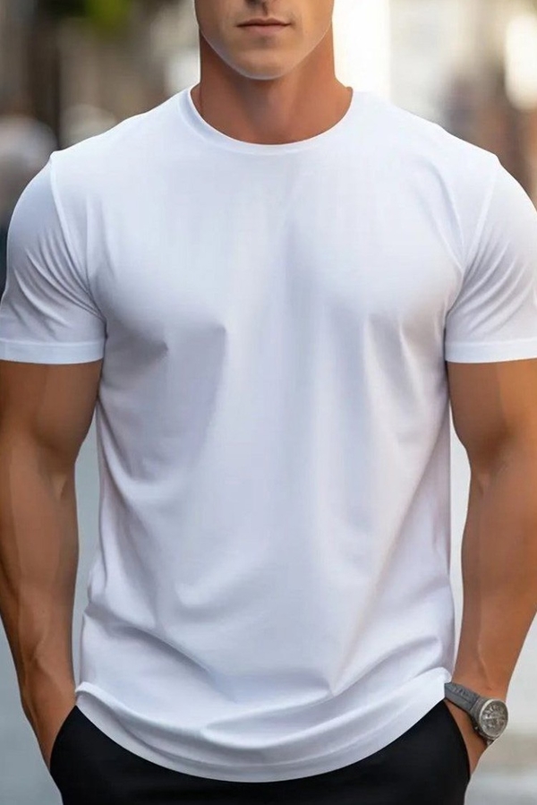 T-shirt IVET w stylu casual z krótkim rękawem