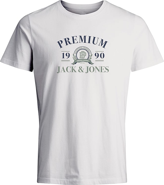 T-shirt Jack & Jones w młodzieżowym stylu z bawełny z krótkim rękawem