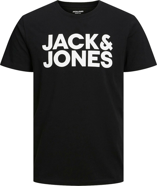 T-shirt Jack & Jones z bawełny z krótkim rękawem w młodzieżowym stylu