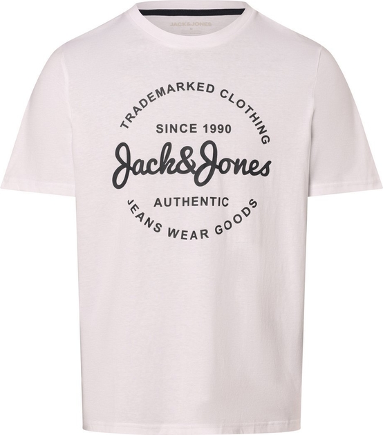T-shirt Jack & Jones z krótkim rękawem z bawełny