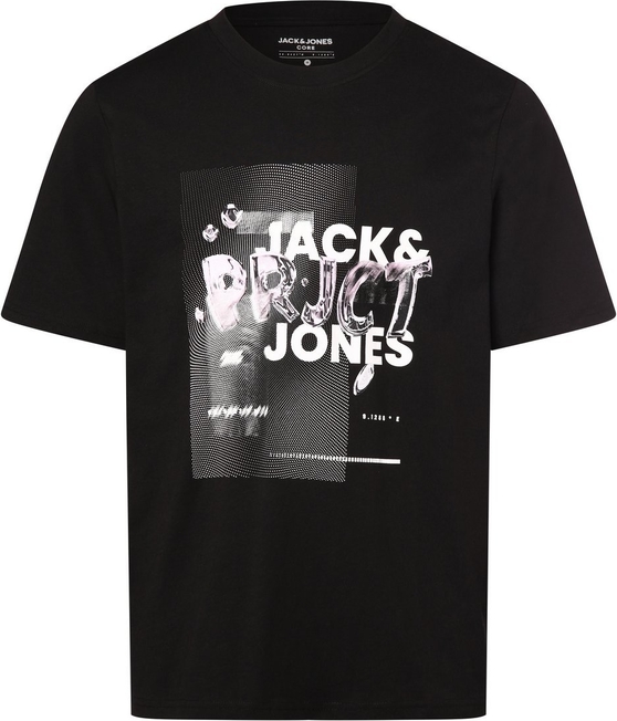 T-shirt Jack & Jones z nadrukiem w młodzieżowym stylu z krótkim rękawem