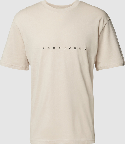 T-shirt Jack & Jones z nadrukiem z krótkim rękawem w sportowym stylu