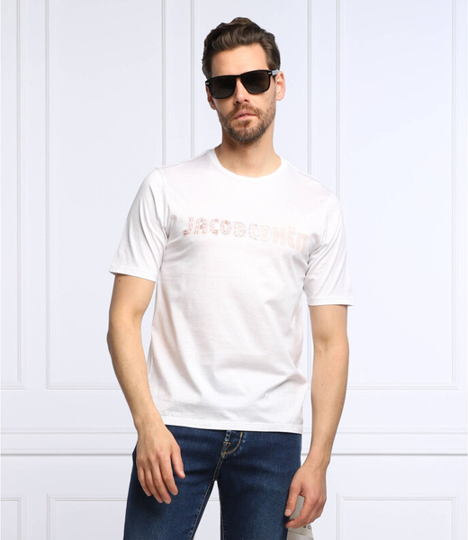 T-shirt Jacob Cohen z bawełny
